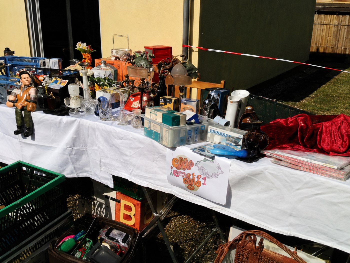 1. Trödelmarkt Kolonie Waldessaum